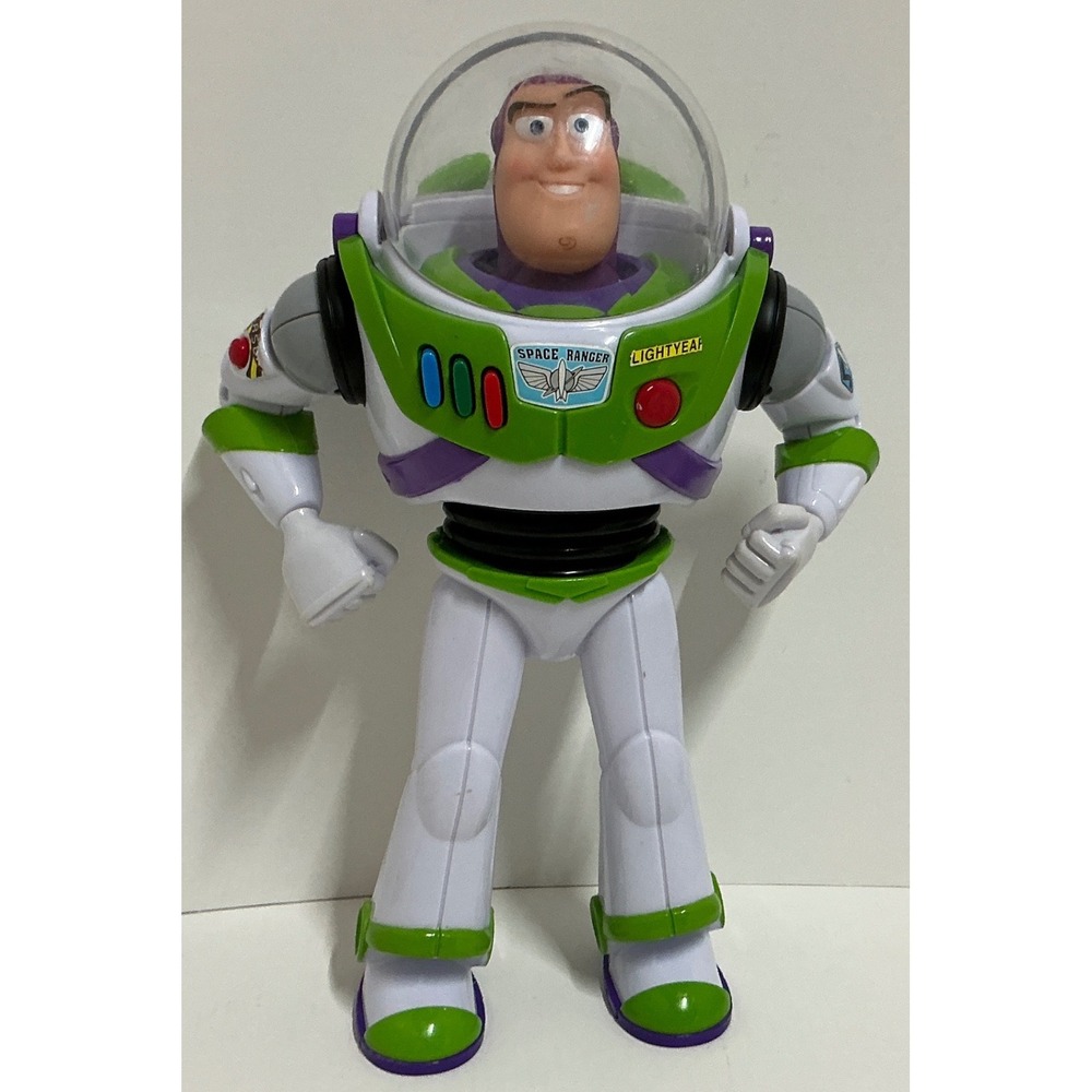 Thinkway Toys Buzz Lightyear Action Figure Space Ranger Toy Story 12 Inch